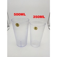 500 ML Owl Glass | Mica Glass | Plastic cup | Tea Glass | Juice Glass - 500 ML