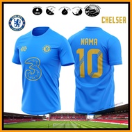 Chelsea jersey custom NAMESET | jersi chelsea | 2021-2022 Chelsea Jersey Home Football Jersey Shirt 