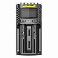 ✅現貨 NITECORE - UMS2 3A快充 雙槽通用(USB 充電器)可充AA/AAA/18650/20700/RCR123A等電池- (1年行貨保養) UMS2 3A Two Slot Uni