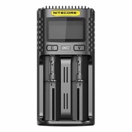 ✅現貨 NITECORE - UMS2 3A快充 雙槽通用(USB 充電器)可充AA/AAA/18650/20700/RCR123A等電池- (1年行貨保養) UMS2 3A Two Slot Universal Battery Charger (support 18650/20700/RCR123A more batteries)(1Y HK Warranty)