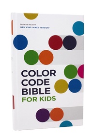 หนังสืออังกฤษใหม่ ลิขสิทธ์แท้ NKJV Color Code Bible for Kids Hardcover Comfort Print [Hardcover]