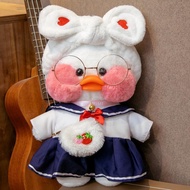 Hyaluronic Acid Duck Plush Toy, Yellow Lalafanfan Duck – Famous Cafe Mimi Doll Mainan Plush Bebek As