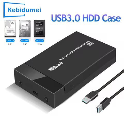 3.5 2.5 Inch HDD Case SATA to USB 3.0 Adapter 5Gbps External Hard Disk Drive Enclosure 16TB HDD Box 