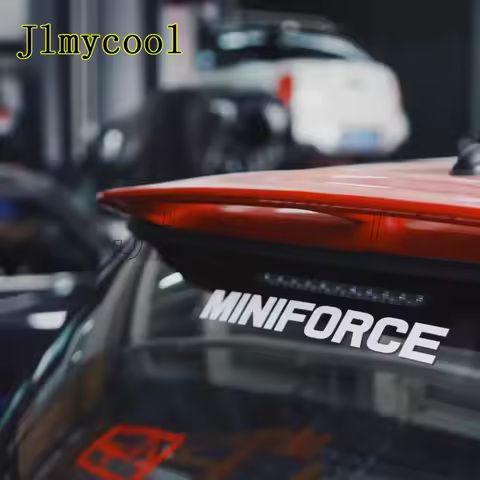 MINIFORCE Car Rear Windshield Window Waterproof for Mini Cooper S JCW One F54 F55 F56 F60 R55 R56 R6