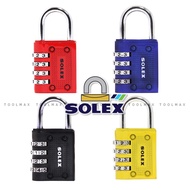 SOLEX COMBINATION LOCK Key Code 4 C44 Locker Mailbox/KRUKER KK6640 3