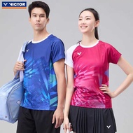 2026 VICTOR Men's Badminton Jersey & Wanita 60016 Quick Dry