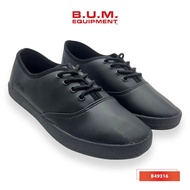 BUM Equipment Women's Shoes B49316 Black School Shoe - Kasut Wanita Kasut Hitam Sekolah Sneakers