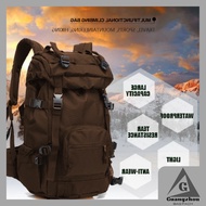 50l Mountain Backpack - Large Capacity Camouflage Hiking Carrier Backpack