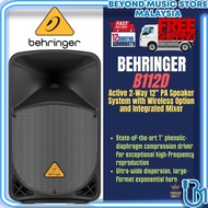 BEHRINGER B112D Active 2-Way 12" PA Speaker System with Wireless Option and Integrated Mixer