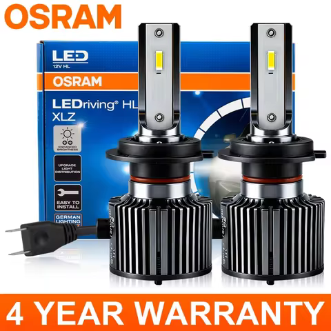 OSRAM Original H7 H4 H1 Led Bulbs 9005 9006 HB4 HB3 H11 H8 9012 HIR2 Fog Lights Auto Car Lamp 6000K 