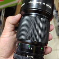 鏡頭 CANON FD 200MM F2.8 銘鏡。美品 手動 含前後蓋 鏡桶