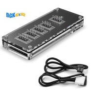 USB 9Pin Interface Extension Cable Adapter 1 to 4 Splitter Header for PC Computer Case 86HC Expansio