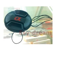 40.5 49 55 mm Lens Cap Alpha Cover for Sony NEX ILCE A6300 A6500 A7 A9 Lenses 40.5mm 49mm 55mm