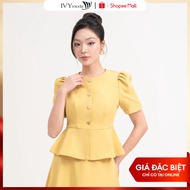 Rosalie IVY moda MS 61T0232 women's peplum shirt