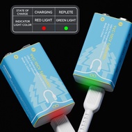 ถ่านชาร์จ 9V Beston ชาร์จด้วยสาย USB ใช้ง่าย คุ้มค่า ถ่าน9vแบบชาจได้ #ถ่านชาร์จ  #ถ่านชาร์จ aa  #ถ่า