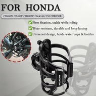 JSMT FOR Honda CB400X CB400F CB400SF Click160 Click150 CBR150R Bumper Cup Holder Adjustable Water Bo