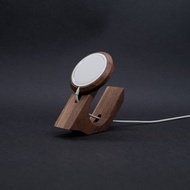 專屬 MagSafe 充電器木製胡桃木收納盒 生日