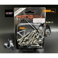 Crankshaft Nut Giorno125 Giorno125 Hengsor Work Stainless Steel Nuts