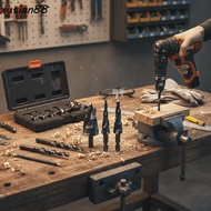 XUTIAN88WL Step Drill Bit, 3 Piece Set 5 Piece Set High Speed Bearing Steel, Pagoda Drill Bearing St