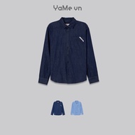 The Original 050 Men's Soft Jean Jacket Shirt Loose Fit F4 24385 |YaMe|