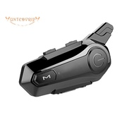 Motorcycle Bluetooth Headset Intercom with Noise Reduction Function