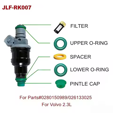 100Sets Fuel Injector Repair Kit for Part 0280150804 3517283 for Volvo 740 940 760 960 2.0-2.3 Turbo