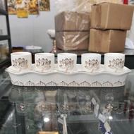 Set of 5 worship cups