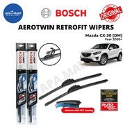 Bosch Aerotwin Retrofit U Hook Wiper for Mazda CX-30(DM)(Year 2020+) (24"/16")
