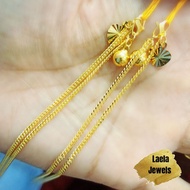 LAELA RANTAI KAKI MESIN EMAS TULEN 916 GOLD ANKLET