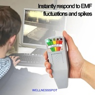 WELLNESSSPOT Electromagnetic Field Radiation Tester, EMF Reader High Precision EMF Gauss Meter, Mult