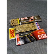 Chain sss Rante 415 triple hsbt/hsb.415-130 and sss 428-130 chain Rante triple S chain wheel sss