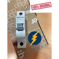 Hager MCB MY106E 6Amp 1Pole 4.5kA
