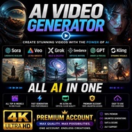 AI Video Generator | Sora / Veo / Grok / Seedance / GPT / Kling / Claude | ALL AI IN ONE | 4K Ultra 