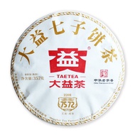 PU ER TEA 【TAETEA BRAND (Ripe) -  7572 2201 (357g)】大益普洱茶 (熟茶) 7572 2201 (357克)