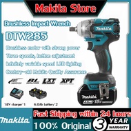[Original direct sales] Makita DTW285 lithium battery 18V rechargeable electric impact wrench lithium electric wind gun shelf worker wireless small impact electric drill
