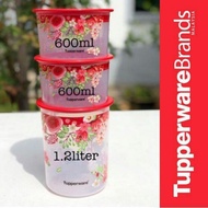 Tupperware Lucky Blooms One Touch Canister Topper balang kuih raya (1.25L or 600ML) 密封罐子 密封盒子 食物盒 新年年饼盒子