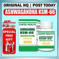 KSM 66 ASHWAGANDHA KSM 66 ASWAGANDHA KSM-66 ORIGINAL HQ READY STOCK + FREE ASTRAHERBS