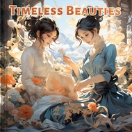 Eternal Beauty Coloring Picture Book, Book | Ancient Dress Up Boys Girls X Exquisite Haircut X Anime