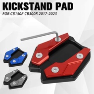 For Honda CB150R CB300R CB 150 R CB300 R 2017-2023 Motorcycle CNC Kickstand Foot Side Stand Extensio