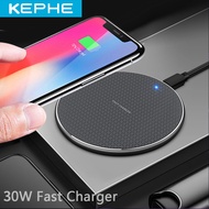 30W Wireless Charger For Ulefone power 5 5s Armor X 6 6E Fast Charging Pad Case For Doogee S70 S80 Lite BL9000 Phone Accessory
