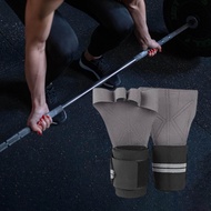 Winmax Weightlifting Wristband Straps Gym Fingerless Gloves Hand Grips Powerlifting Bodybuilding Pro