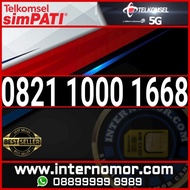 NOMOR CANTIK KARTU PERDANA SIMPATI TELKOMSEL 4G/5G 0821 1000 1668