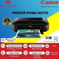 Printer Canon Ix6770 A3 #Gratisongkir