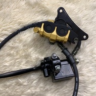 FRONT BRAKE MASTER CALIPER ASSY XRM110 / XRM125 FRONT CALIPER WITH FRONT BRAKE MADE IN
