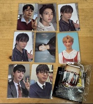 BTS淨專 小卡 鎖匙扣