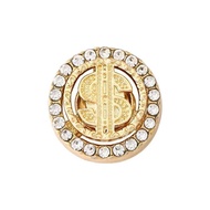 Manicure Rotating Coins Transfer Beads Zircon Jewelry New Year Lucky Coins US Dollars US Dollars Nai