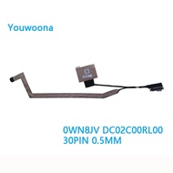 iNEW ORIGINAL Laptop LCD Cable For Dell Latitude 14 5420 E5420 30PIN RGB GDF40 0WN8JV WN8JV DC02C00R