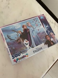 全新 Elsa 冰雪奇緣 拼圖 pulzza hkd50