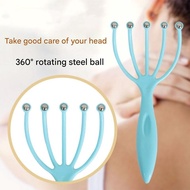 5-Claws Scalp Massager Protable Steel Ball Head Massage Relaxation Five Finger Grabbing Artifact Gra