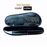 (Model HJP961) FACTORY PRICE Phylon Sandal Sole model: HJP 961 (BLACK)